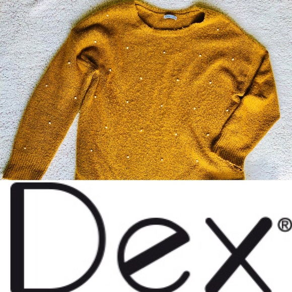 Dex Sweater, long with pearl detail - Picture 1 of 6